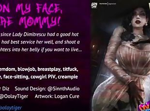 Dame Dimitrescu - Sit on my face, mummy vampire! 18 EroAudio