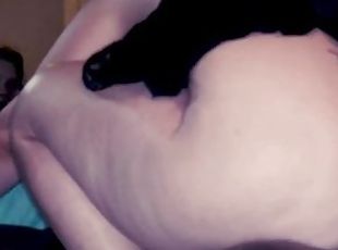 sexy thick whore gets put out by husband for fucking a big black cock