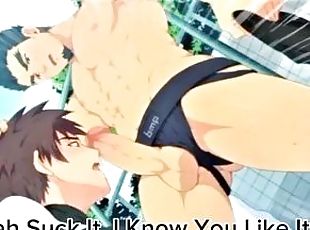 My Step Dad Fucks My Tight Ass With His Big 24cm Cock  Hentai Hot Yaoi Gay Toon Sex