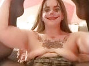 Clown girl shows you why she's in the circus