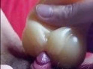 POV Fucking a Tight Pussy with my Huge Clit! Throbbing/Pulsating Orgasm