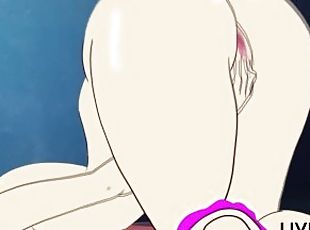 CHICHI - DRAGON BALL Z 2D Real Anime MILF Big Japanese Ass Cosplay Hentai SUPER DBZ MILK GT PORN SEX