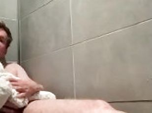 Fucking Dat Teddy Bear ???? - On da Floor of the YMCA Public Shower Stall - Hot Blonde Twink Plushie