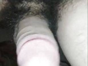 Shows his Big Dick Close-up and Jerks off