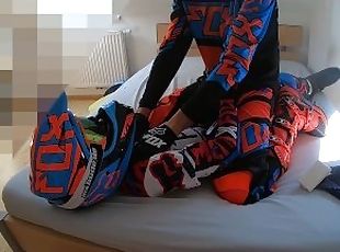 Fucking with my BF in Fox MX-Gear - Part 3