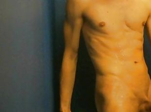 Gym shower, naked sport 6