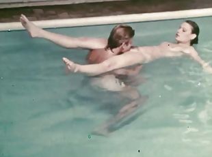 Horny Lover Licks Longing Pussy Of Naked Girl In The Pool