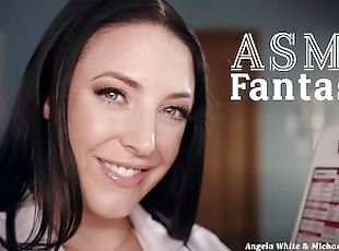 ASMR Fantasy - Full Body Physical Exam With MILF Doctor Angela White! (Spanish Subtitles) - POV
