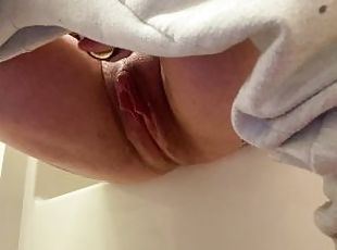 Squirting trans pussy and HUGE CLIT