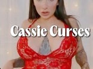 CASSIE CURSES MULTIPLE CUMS - HELP ME COUNT
