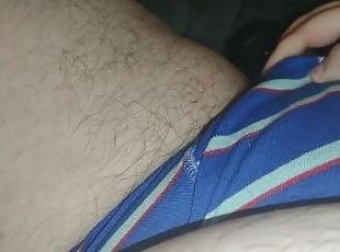 Jerking Off Step Daddy (Request) With My Thighs And Letting Him Get In My Boxers